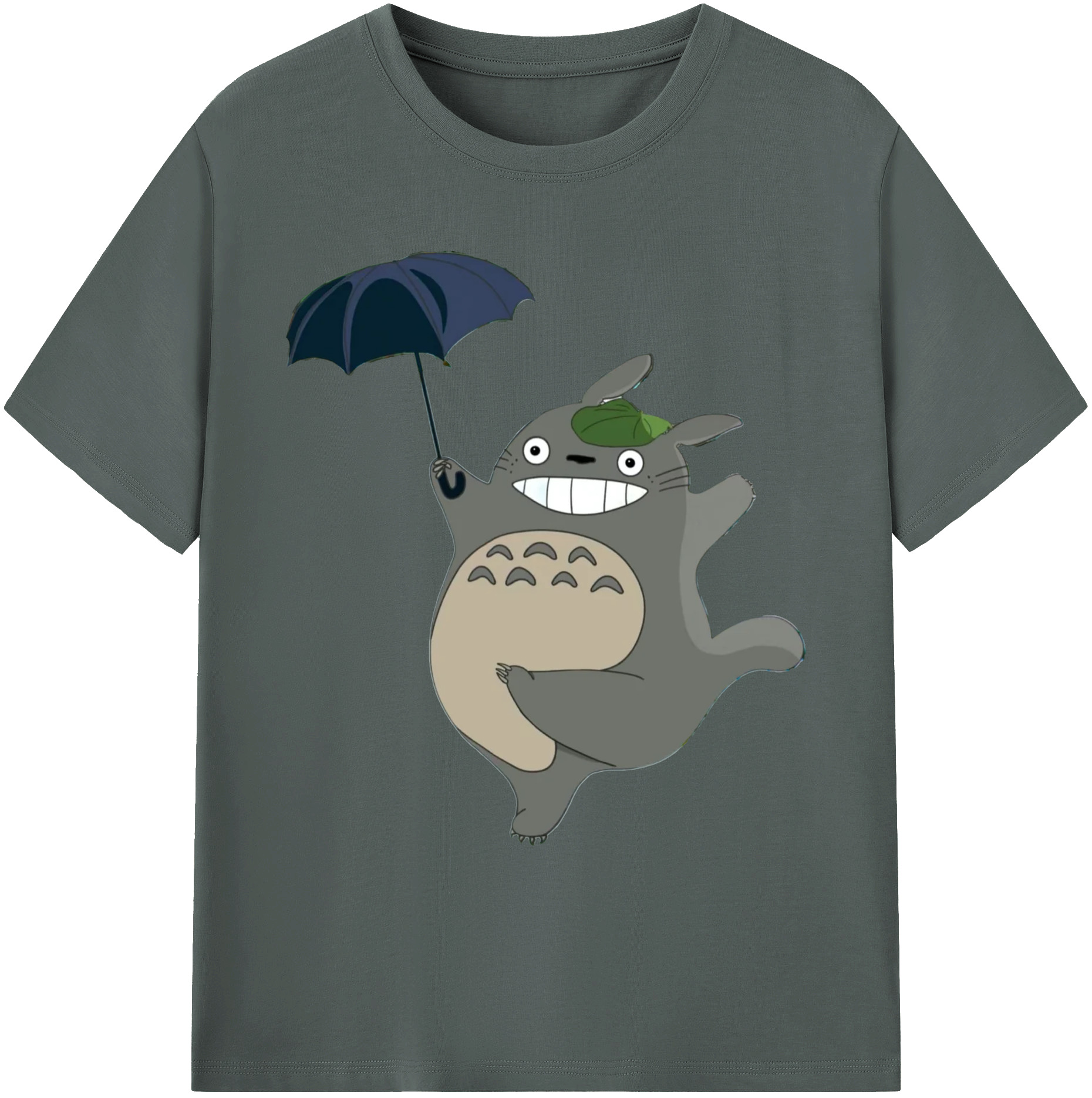 （画像用） となりのトトロ 草壁メイ 草壁サツキ My Neighbor Totoro Satsuki Kusakabe Mei Kusakabe 綿100％ メンズ半袖Tシャツ｜肌触りやわらか＆通気性